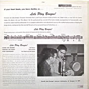 JACK BURGER / Let's Play Bongos!